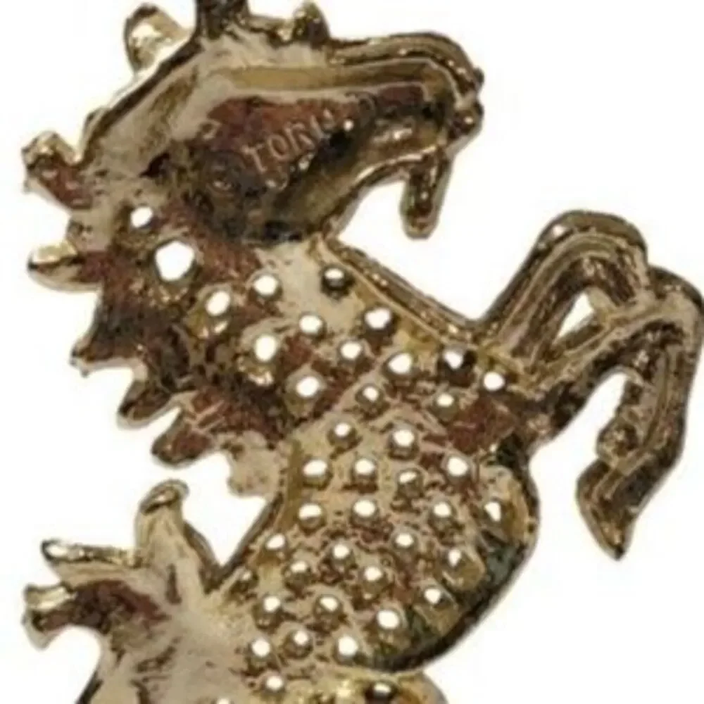 Torino vintage gold‑tone
